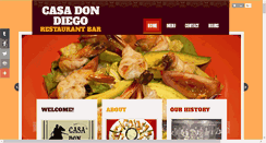 Desktop Screenshot of casadondiegos.com